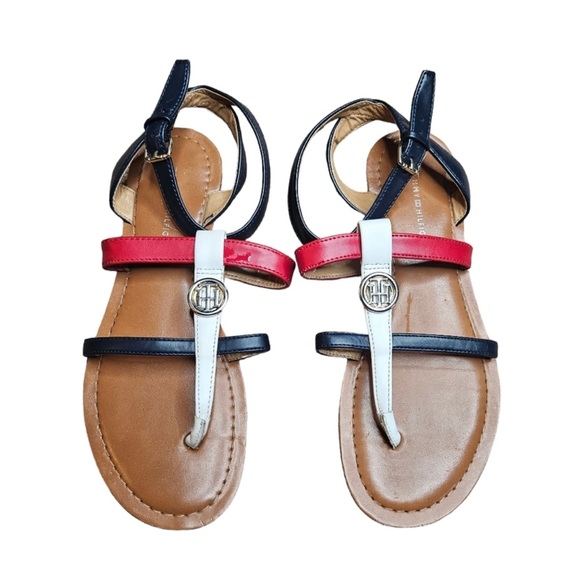 Tommy Hilfiger Shoes - Tommy Hilfiger, red white and blue sandals, new with tag
